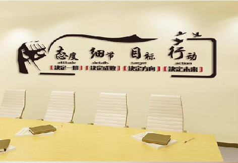 永州企业文化墙主要展示什么？