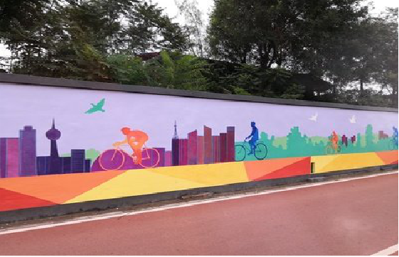 永州墙体彩绘-围墙