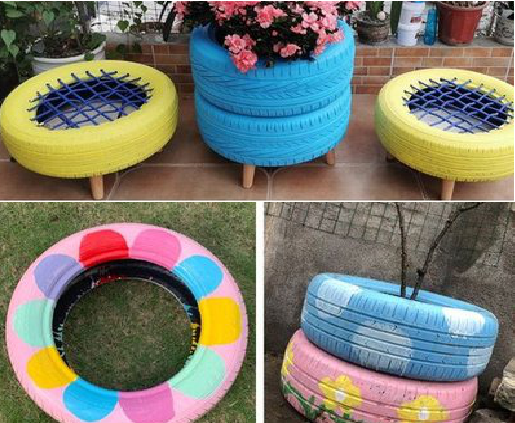 永州墙体彩绘-变废为宝