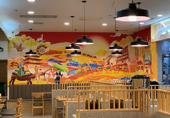 永州商业空间彩绘介绍。