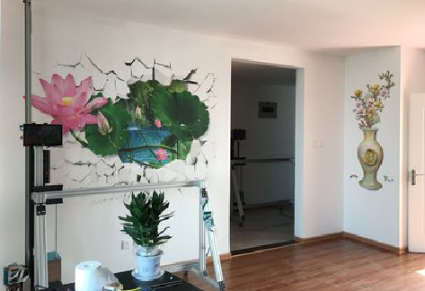 永州墙体彩绘相比墙纸的优势。